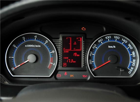 奔腾B50 2011款 1.6L 自动天窗版 中控类   仪表盘