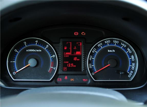奔腾B50 2011款 1.6L 自动尊贵型 中控类   仪表盘