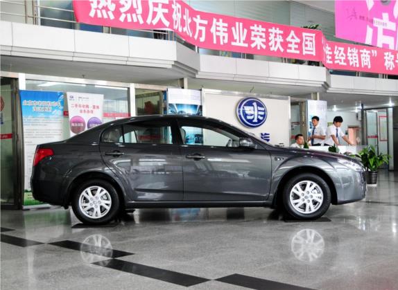 奔腾B50 2012款 1.6L 手动天窗型 外观   正侧