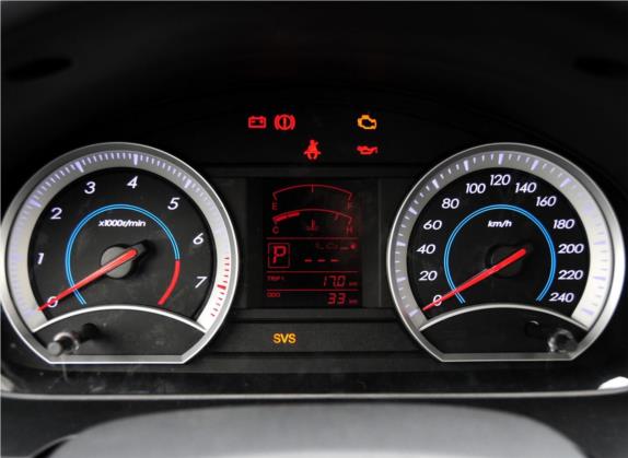 奔腾B50 2012款 1.6L 自动尊贵型 中控类   仪表盘