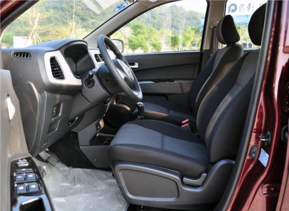 欧力威 2013款 1.2L 手动精英型 车厢座椅   前排空间
