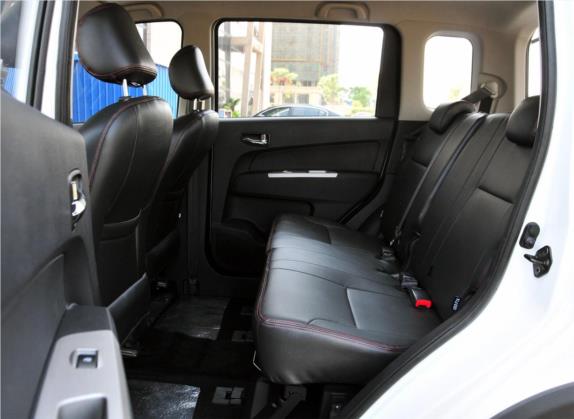 欧力威 2014款 1.4L AMT豪华型 车厢座椅   后排空间