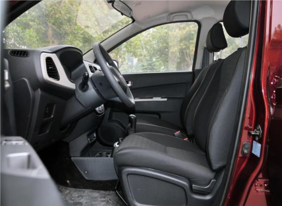 欧力威 2015款 1.2L 手动畅享型 车厢座椅   前排空间