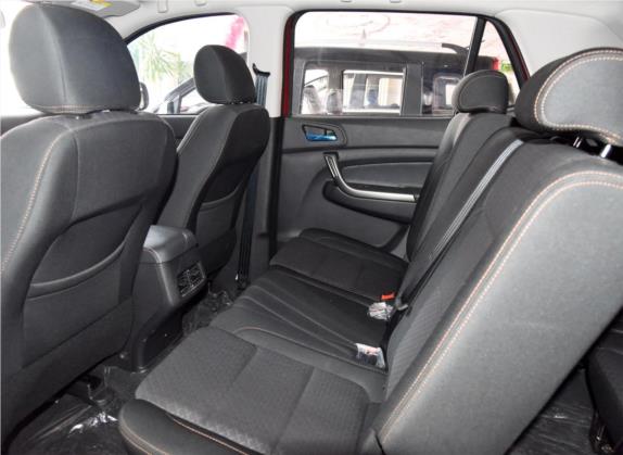 长安欧尚CX70 2016款 1.6L 手动舒适型 车厢座椅   后排空间