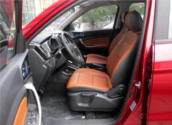 长安欧尚CX70 2016款 1.6L 手动精英型 车厢座椅   前排空间