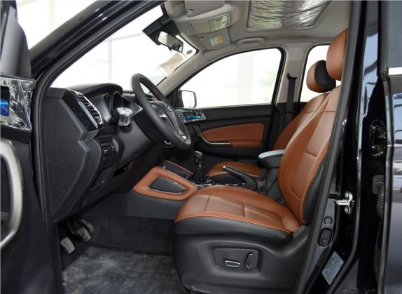 长安欧尚CX70 2017款 CX70T 1.5T 手动尊擎版 车厢座椅   前排空间