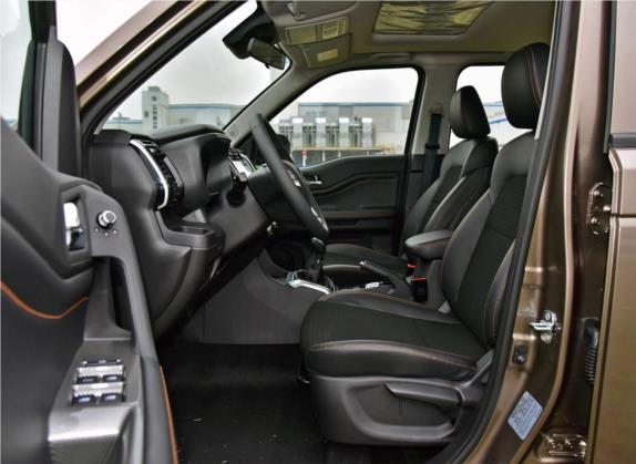 长安欧尚X70A 2018款 1.5L 手动豪华型 车厢座椅   前排空间