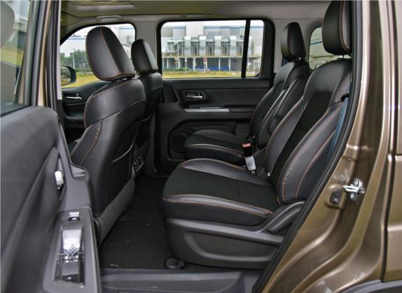 长安欧尚X70A 2018款 1.5L 手动豪华型 车厢座椅   后排空间