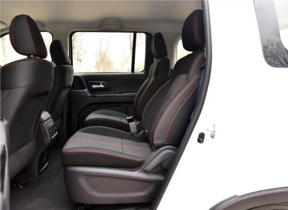 长安欧尚X70A 2018款 1.5L 手动标准型 车厢座椅   后排空间