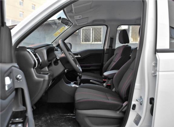 长安欧尚X70A 2018款 1.5L 手动舒适型 车厢座椅   前排空间