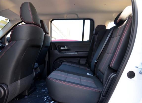 长安欧尚X70A 2018款 1.5L 手动基本型 车厢座椅   后排空间