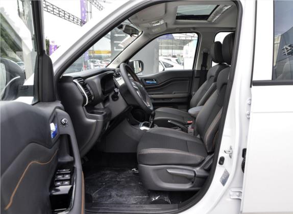 长安欧尚X70A 2020款 1.5L 手动精英型 车厢座椅   前排空间