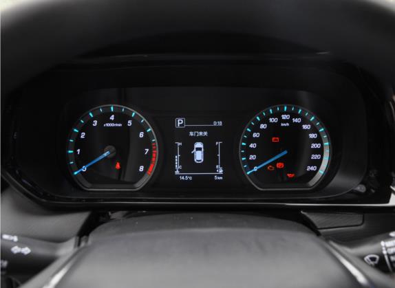 长安欧尚X5 2021款 1.6L CVT豪华型 中控类   仪表盘