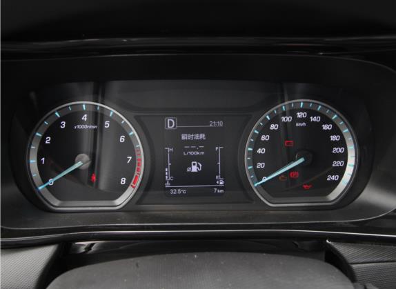 长安欧尚X5 2021款 改款 1.6L CVT豪华型 中控类   仪表盘