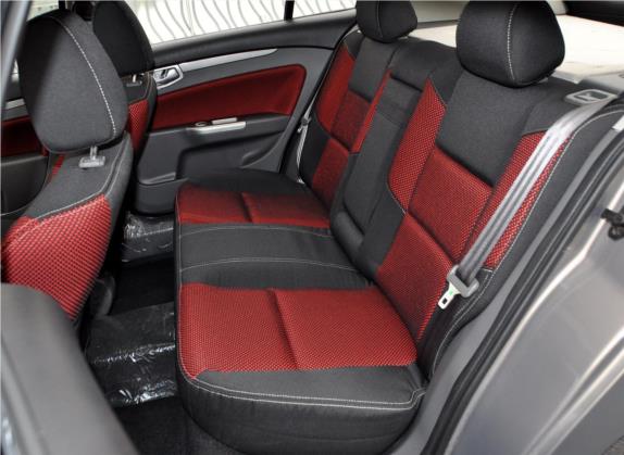长安CX30 2010款 两厢 1.6L 手动运动型 车厢座椅   后排空间