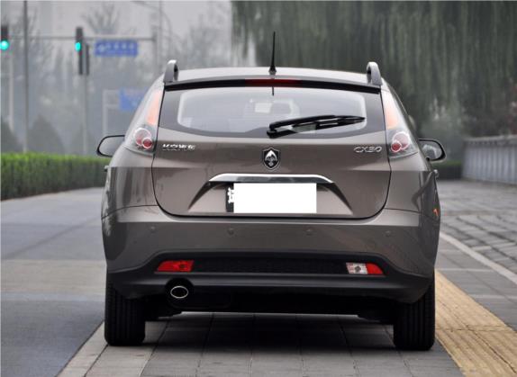 长安CX30 2010款 两厢 1.6L 手动运动型 外观   正后