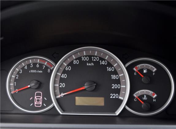 长安CX30 2010款 两厢 1.6L 手动运动型 中控类   仪表盘