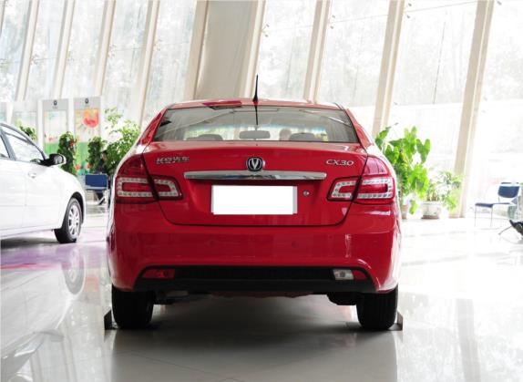 长安CX30 2012款 三厢 1.6L 手动豪华型 外观   正后