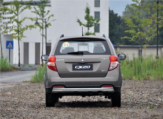 长安CX20 2011款 1.3L 自动运动版 外观   正后