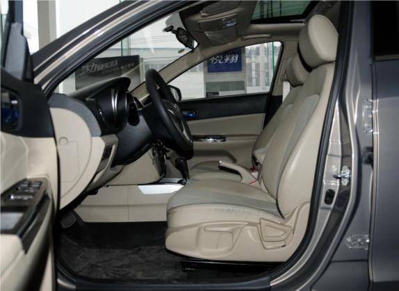 逸动 2012款 1.6L 自动豪华型 国IV 车厢座椅   前排空间