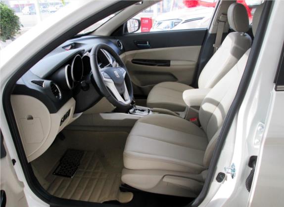 逸动 2014款 1.6L 自动精英型 车厢座椅   前排空间