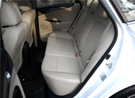 逸动 2016款 1.6L 自动领尚型 车厢座椅   后排空间