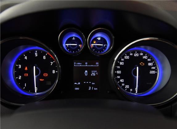长安CS35 2016款 1.6L 手动豪华型 国IV 中控类   仪表盘
