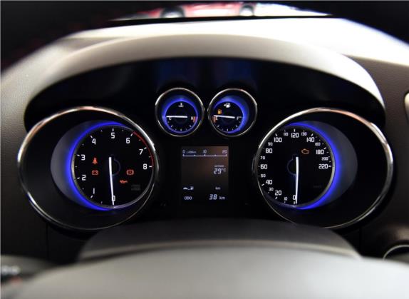 长安CS35 2016款 1.6L 手动尊贵型 国IV 中控类   仪表盘
