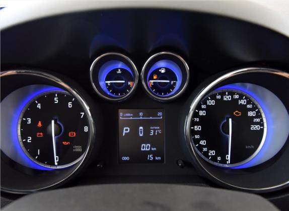 长安CS35 2016款 1.6L 自动豪华型 国IV 中控类   仪表盘
