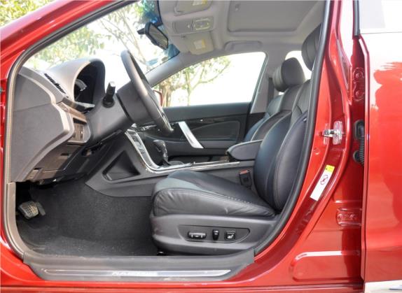 睿骋 2013款 1.8T 自动旗舰型 国V 车厢座椅   前排空间