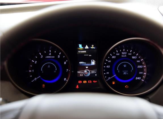 长安CS75 2016款 2.0L 手动豪华型 国IV 中控类   仪表盘