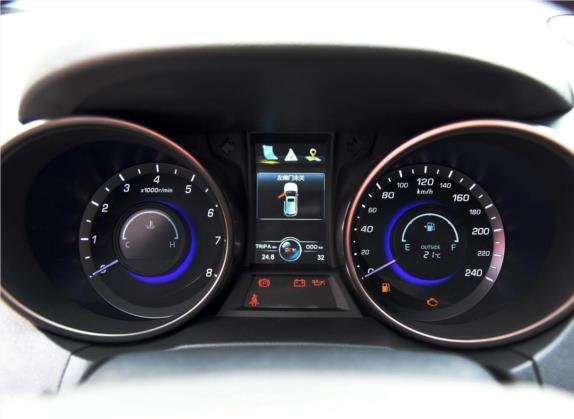 长安CS75 2016款 1.5T 手动锋尚型 中控类   仪表盘