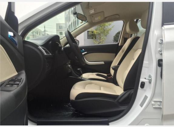 悦翔V7 2016款 1.6L 自动乐动型 国IV 车厢座椅   前排空间
