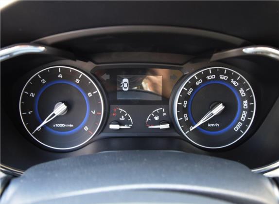 悦翔V7 2016款 1.6L 手动乐尚型 国V 中控类   仪表盘