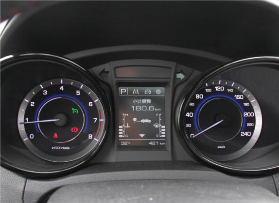 长安CS15 2016款 1.5L 自动豪华版 中控类   仪表盘