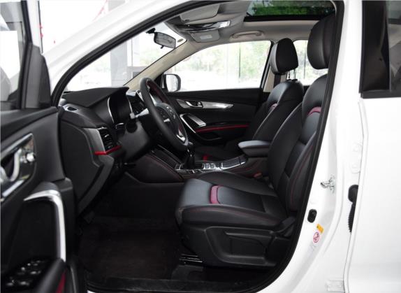 长安CS55 2017款 1.5T 手动炫动型 车厢座椅   前排空间