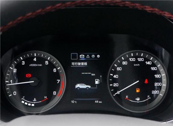 长安CS55 2017款 1.5T 手动炫酷型 中控类   仪表盘