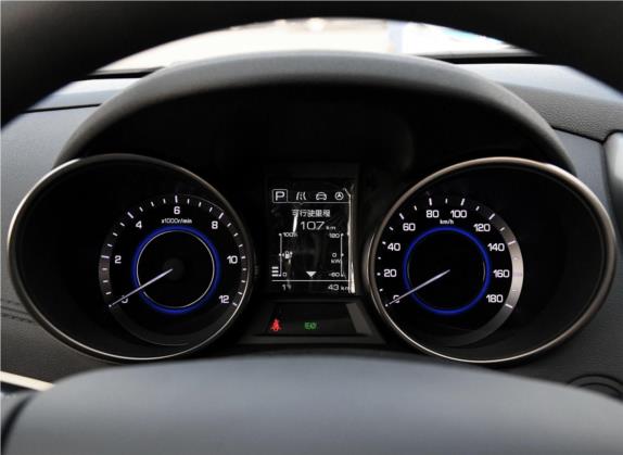 逸动新能源 2018款 EV300 悦享型 中控类   仪表盘