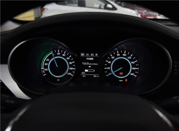 逸动新能源 2019款 EV460 智享版 中控类   仪表盘