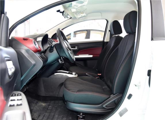 奔奔EV 2017款 纯电动 180公里标准型 车厢座椅   前排空间