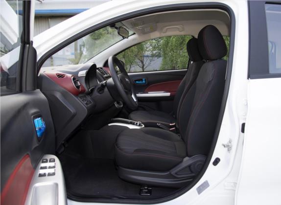 奔奔EV 2019款 改款 EV360 标准型 车厢座椅   前排空间