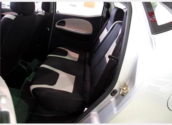 奔奔i 2008款 1.3L 手动经典型 车厢座椅   后排空间
