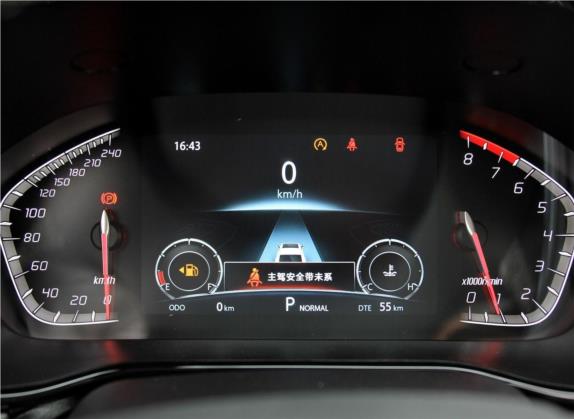 长安CS85 COUPE 2019款 2.0T 自动动版 国V 中控类   仪表盘