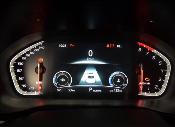 长安CS85 COUPE 2019款 2.0T 自动型版 国V 中控类   仪表盘