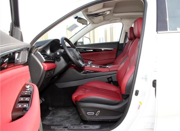 长安CS85 COUPE 2021款 2.0T 自动尊贵型 车厢座椅   前排空间