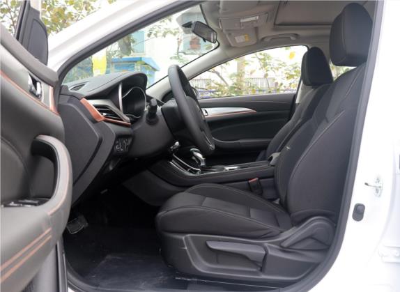逸动XT 2018款 1.6L GDI 自动新潮型 国V 车厢座椅   前排空间