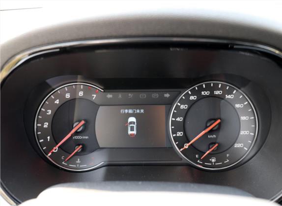 长安CS35PLUS 2018款 1.6L 手动畅联版 国V 中控类   仪表盘