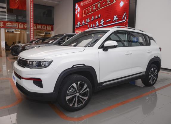 长安CS35PLUS 2021款 改款 荣耀百万版 1.6L 手动豪华版 外观   正侧