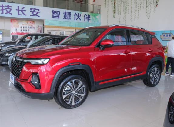 长安CS35PLUS 2021款 改款 蓝鲸NE 1.4T DCT豪华型 外观   正侧
