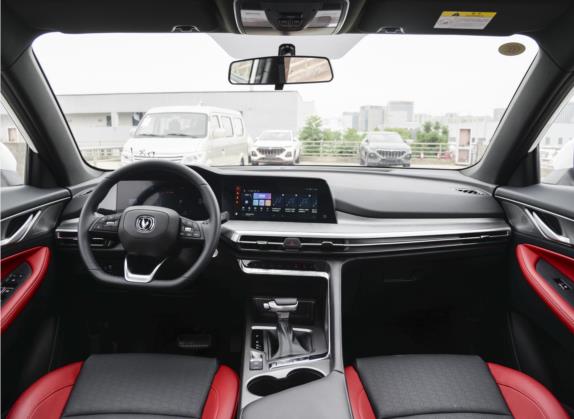 长安CS35PLUS 2022款 蓝鲸NE 1.4T DCT尊贵型 中控类   中控全图